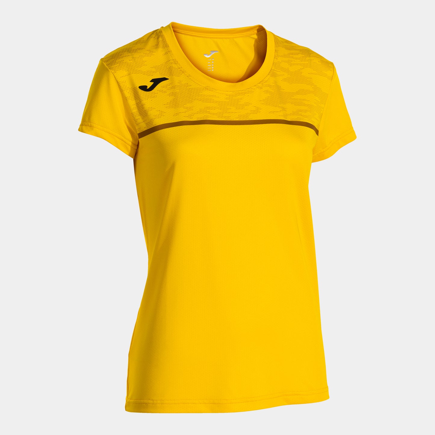 Joma Record Iii Short Sleeve T-Shirt Yellow