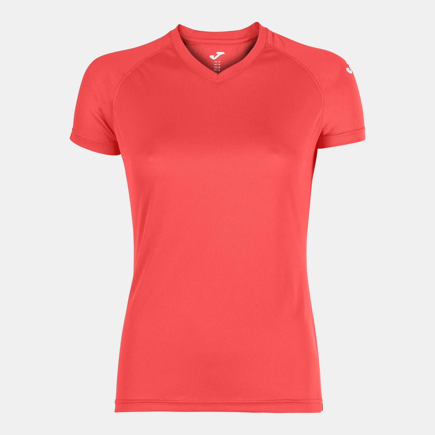 Joma Eventos T-Shirt Coral Fluor S/S Woman Pack 25