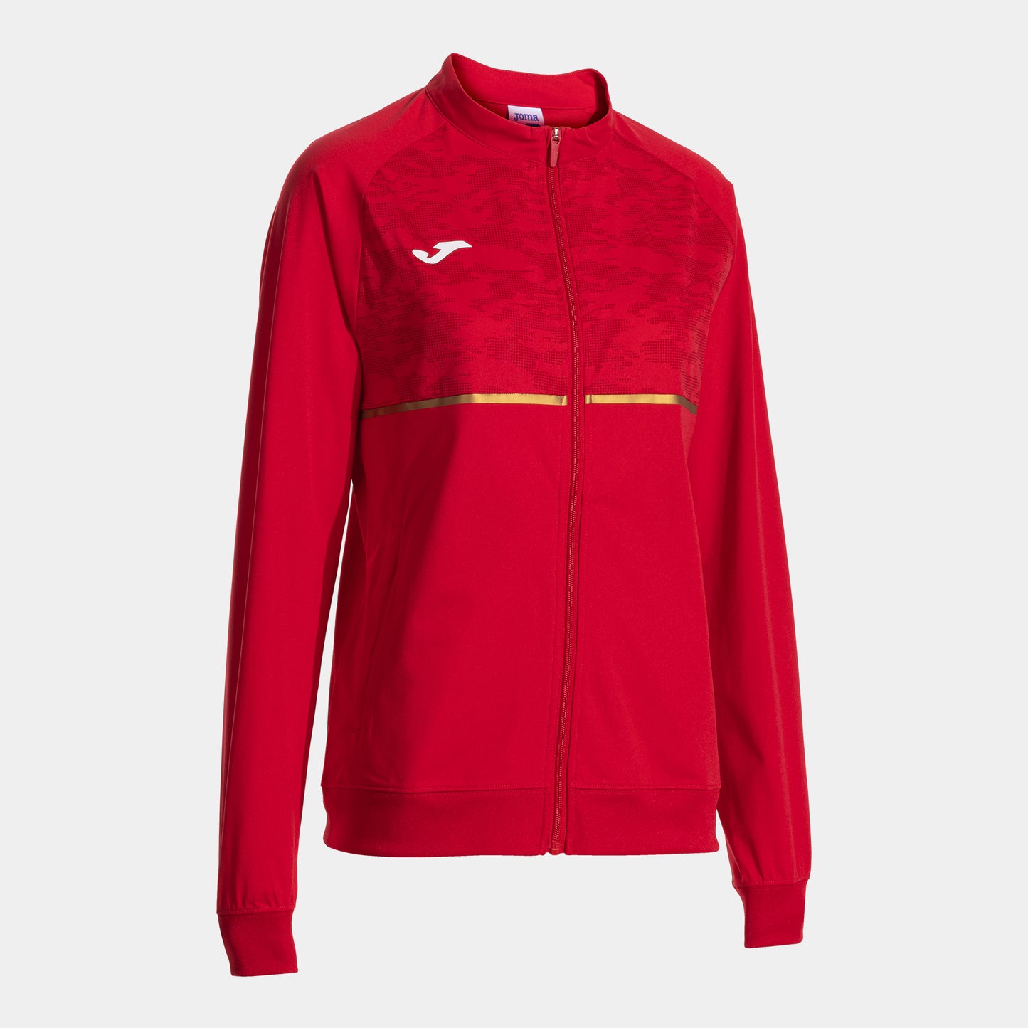 Joma Record Iii Full Zip Sweatshirt Red