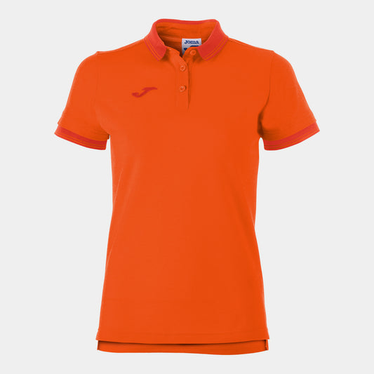 Joma S/S Polo Shirt Bali Ii Orange Women