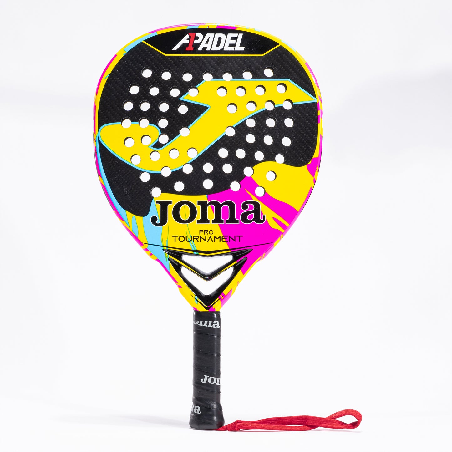 Joma Tournament Pro Paddle Racket Yellow Black