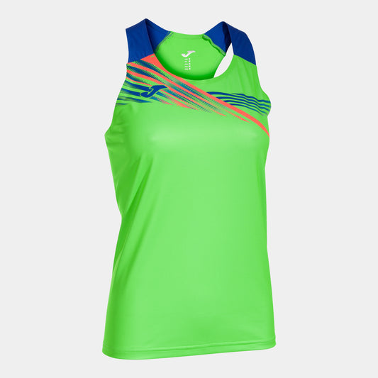 Joma Elite X Tank Top Fluor Green Royal