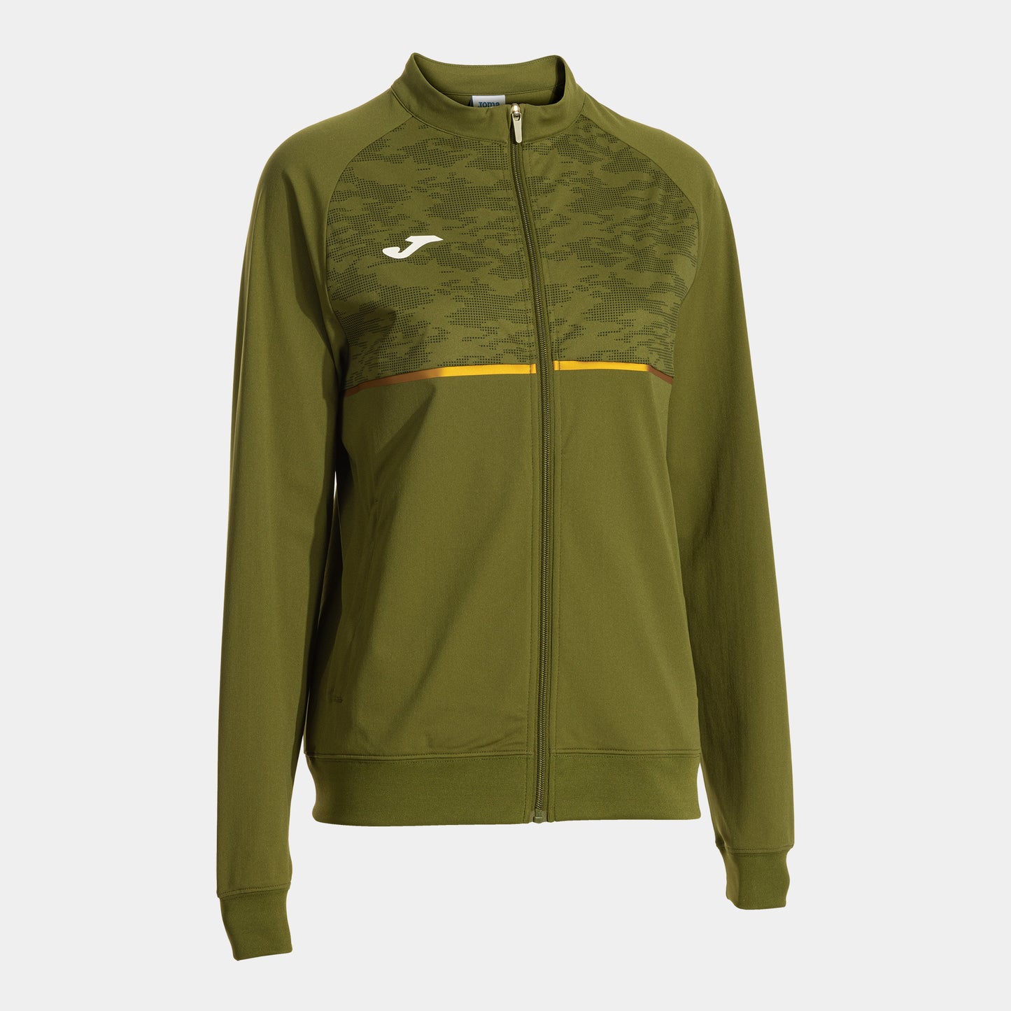 Joma Record Iii Full Zip Sweatshirt Mx Green