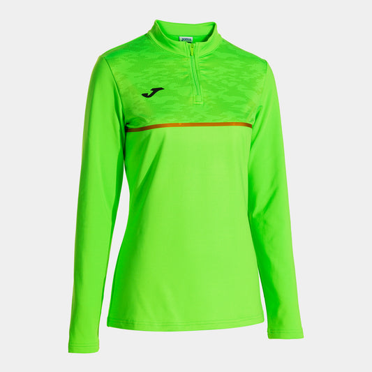 Joma Record Iii Sweatshirt Fluor Green