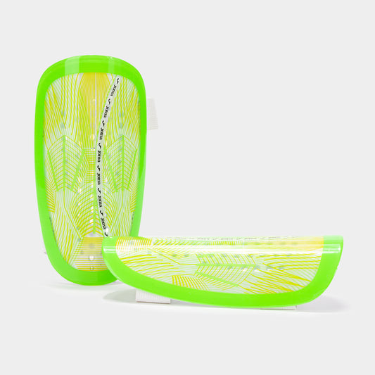 Joma Attack Shin Guards Fluor Green Fluor Yellow