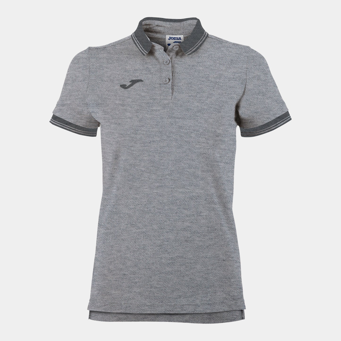 Joma S/S Polo Shirt Bali Ii Grey Women