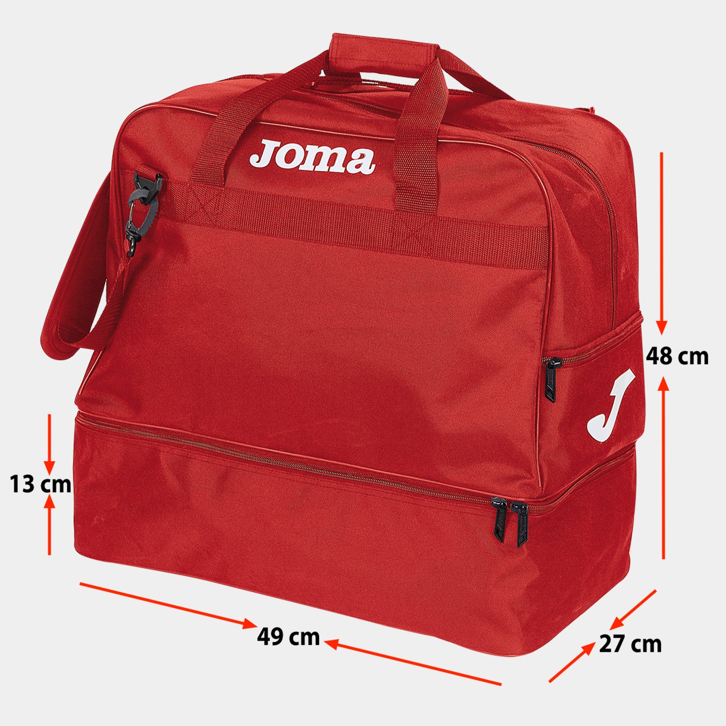 Joma Bag Training Iii Red -Medium-