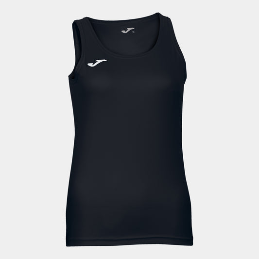 Joma T-Shirt Diana Black Sleeveless Woman