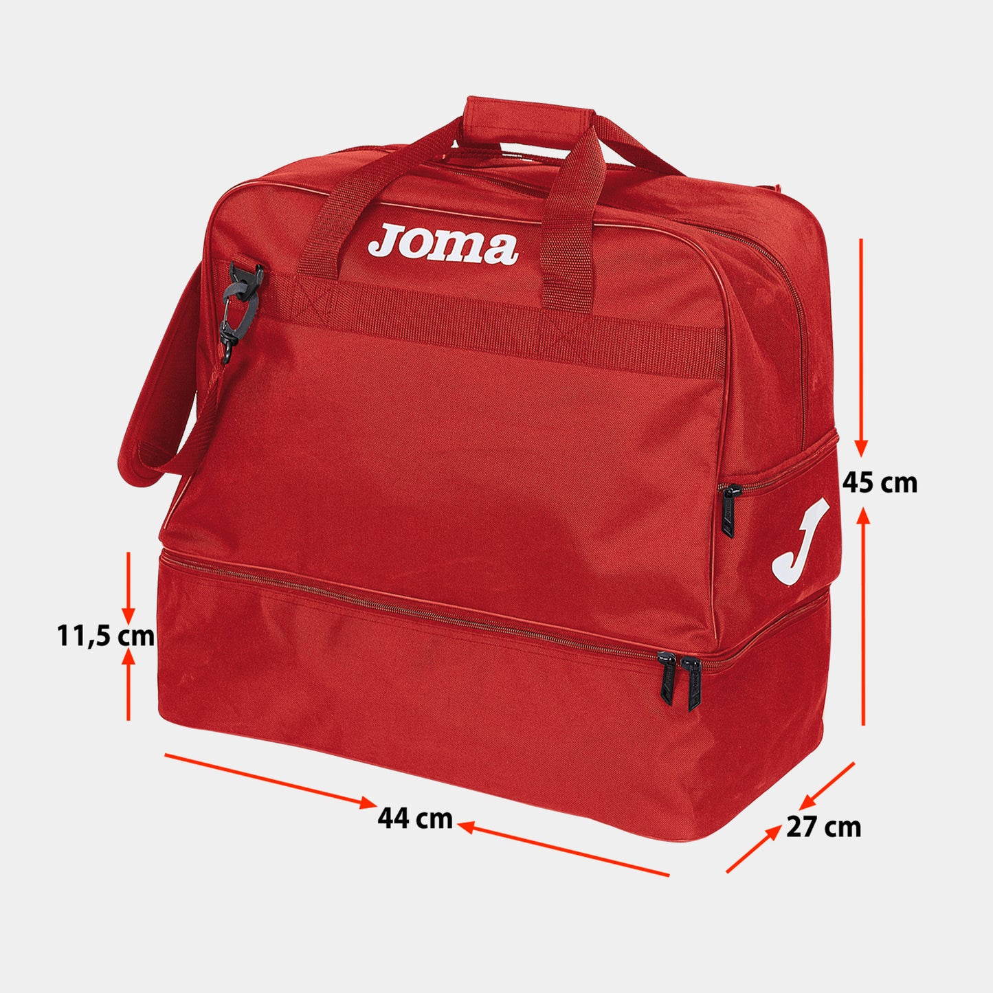 Joma Bag Training Iii Red -Small-