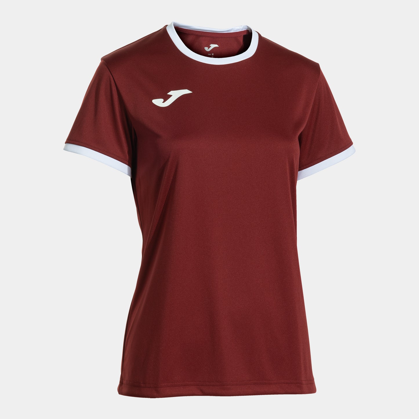 Joma Combi Premium Short Sleeve T-Shirt Burgundy White