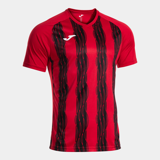 Joma Performance Short Sleeve T-Shirt Red Black