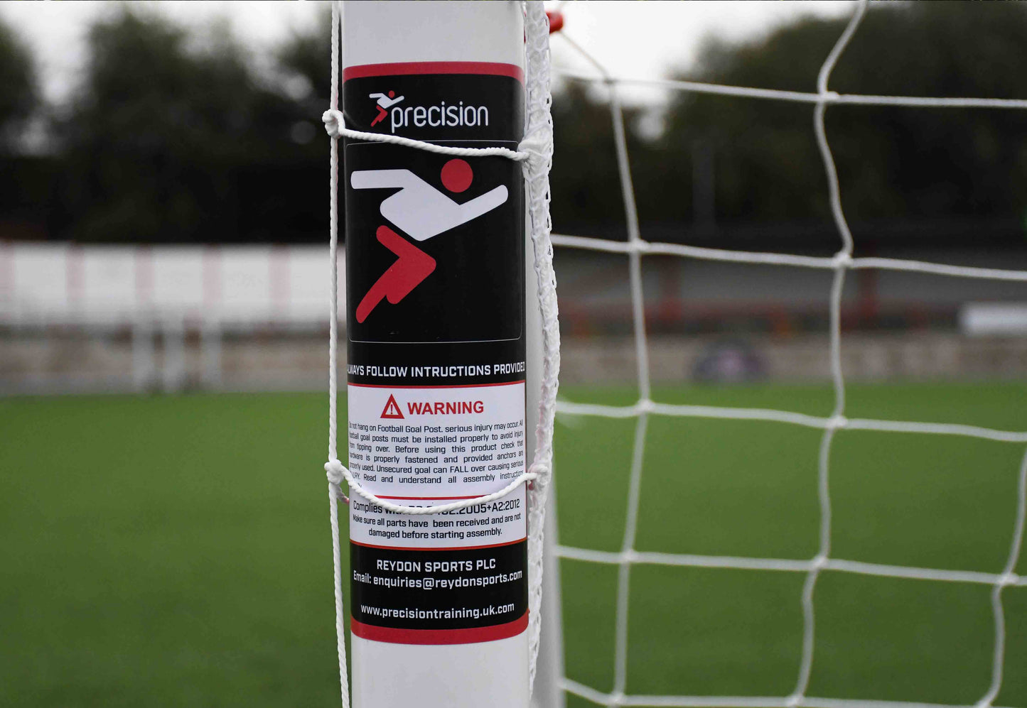 Precision Match Goal Posts (BS 8462 approved) 8x4