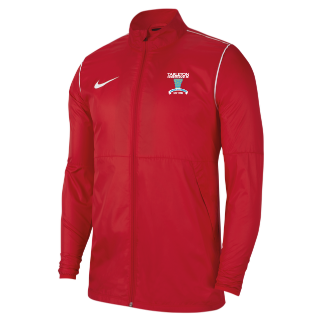 Tarleton Corinthians Rain Jacket Red